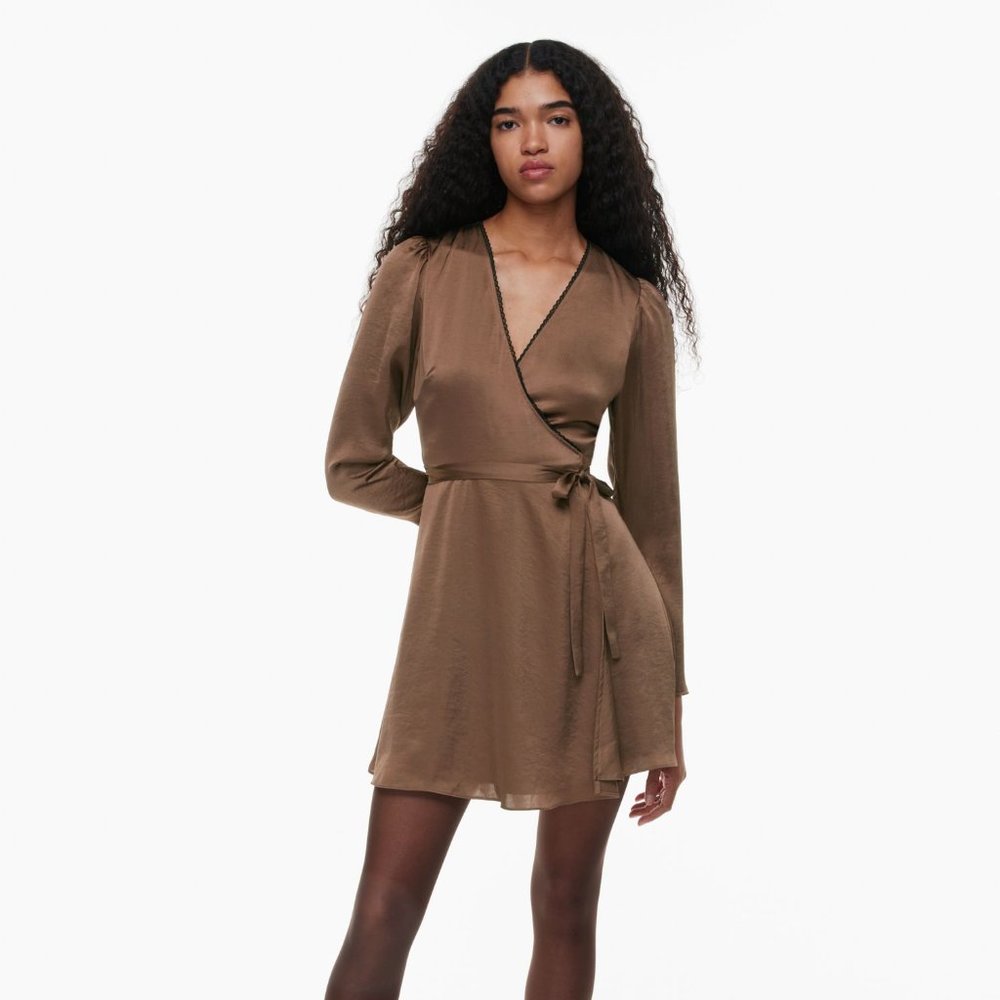 Wilfred Aritzia Mademoiselle Longsleeve Dress